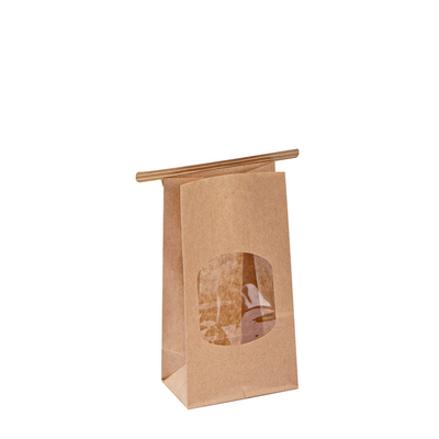Premium Kraft Paper Baguette Bread Bags Strong Bottom Virgin Material For Heavier Items