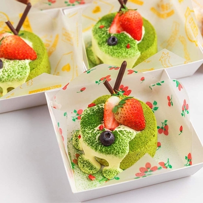 Food Grade Wax Coated Kraft Paper Biodegradable Eco Friendly