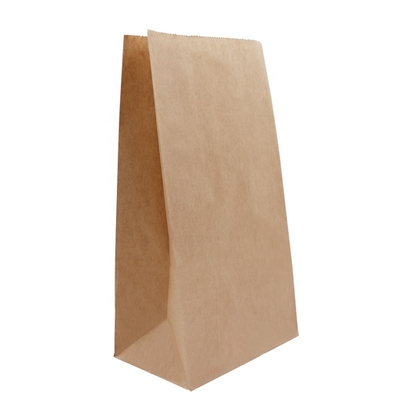 Custom Printing Paper Baguette Bread Bags With Grease / Water Resistant Finishing